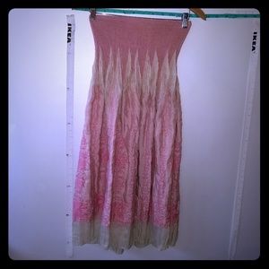 Silky Embroidered Dress